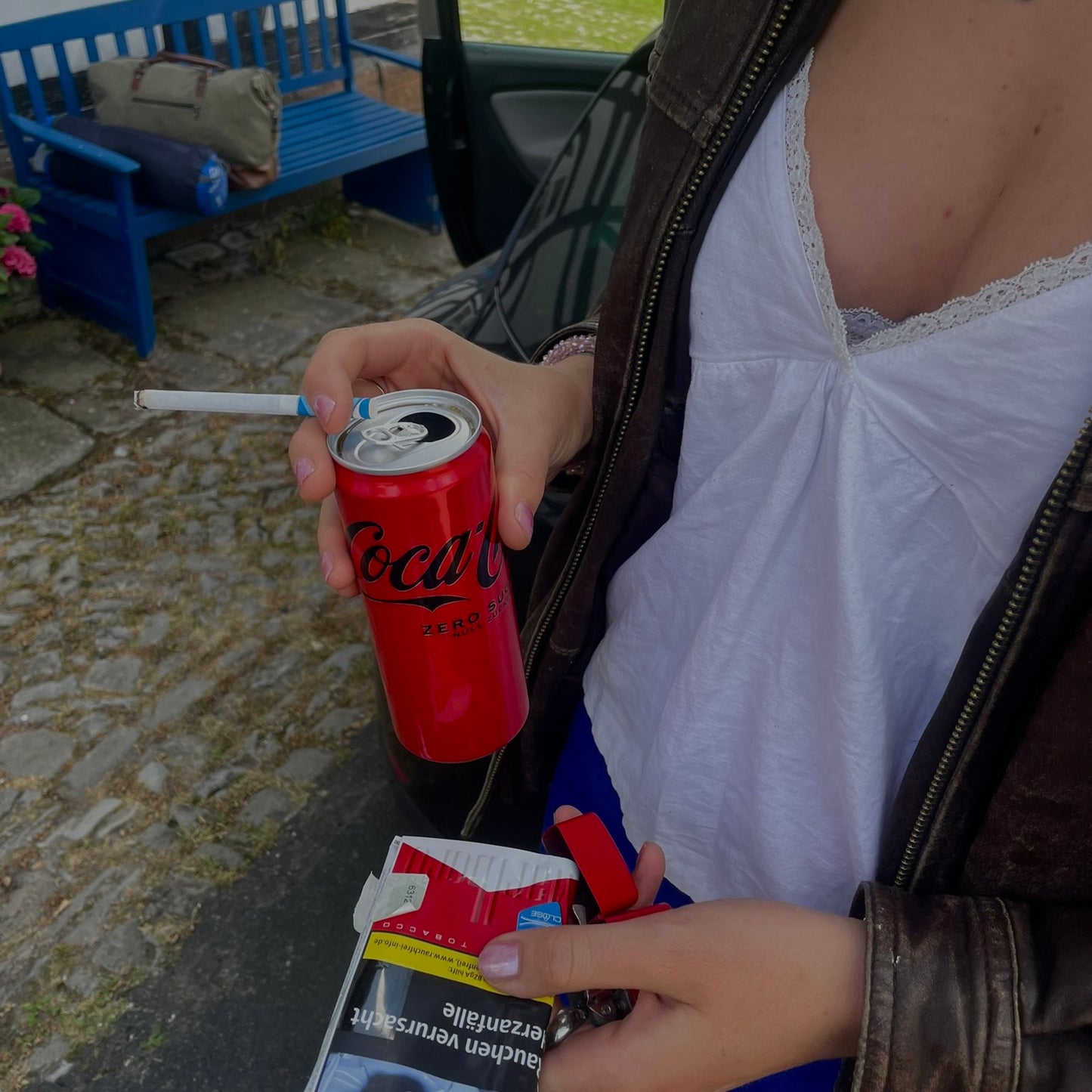 Benzinfeuerzeug Rot