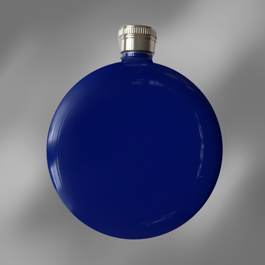 Flachmann Blau